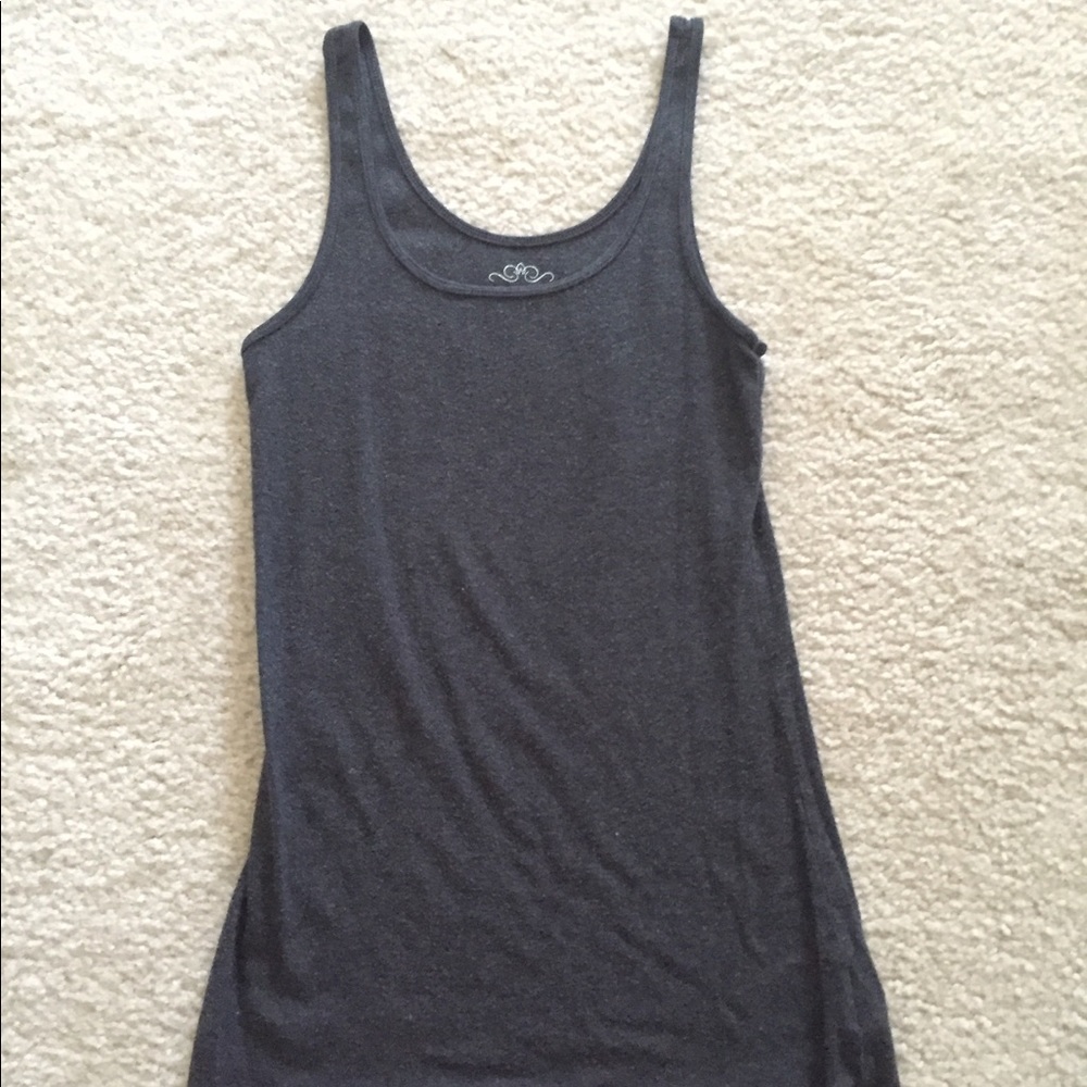 Forever 21 Dark Gray Tank Top